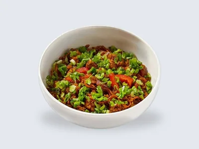 Тяхан с курицей